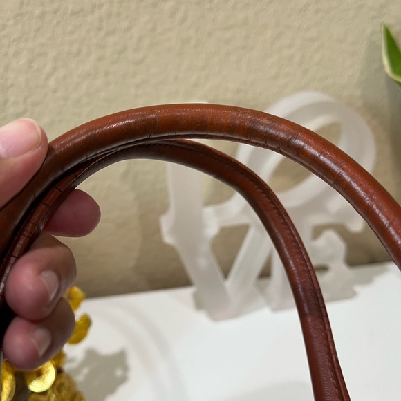 MCM VINTAGE COGNAC VISETOS HANDBAG - Picture 6 of 15